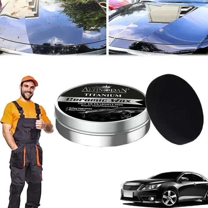 Cire Auto Brillance Miroir – Effet Neuf & Protection Longue Durée